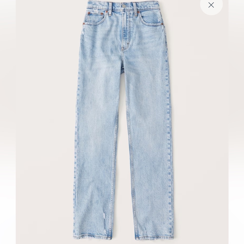 Abercrombie 90's straight EUC